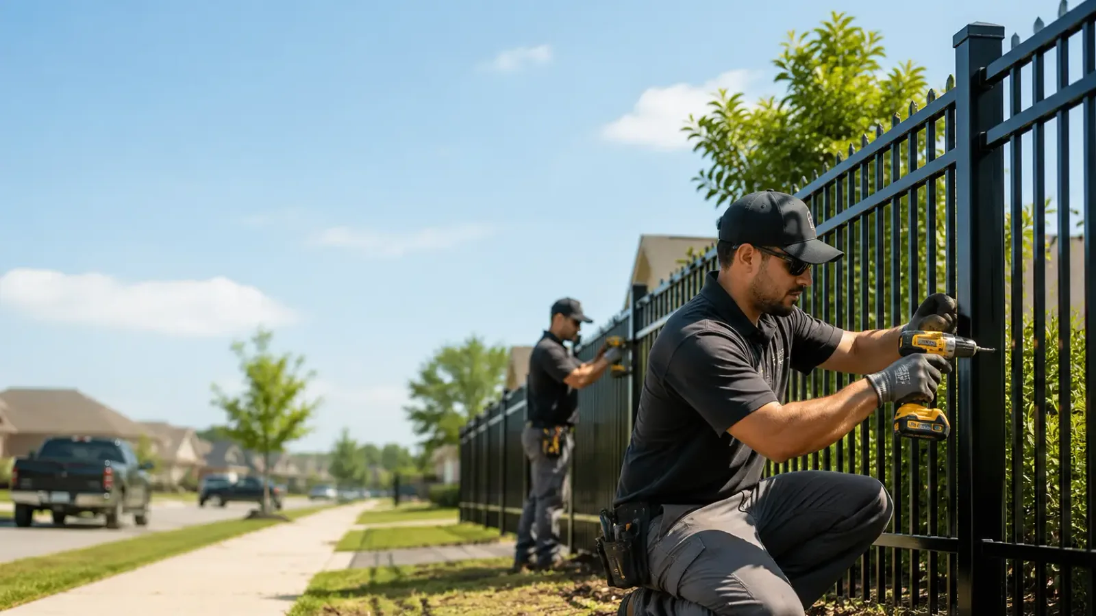 Metal Fence Installation in Pleasant Mount, PA